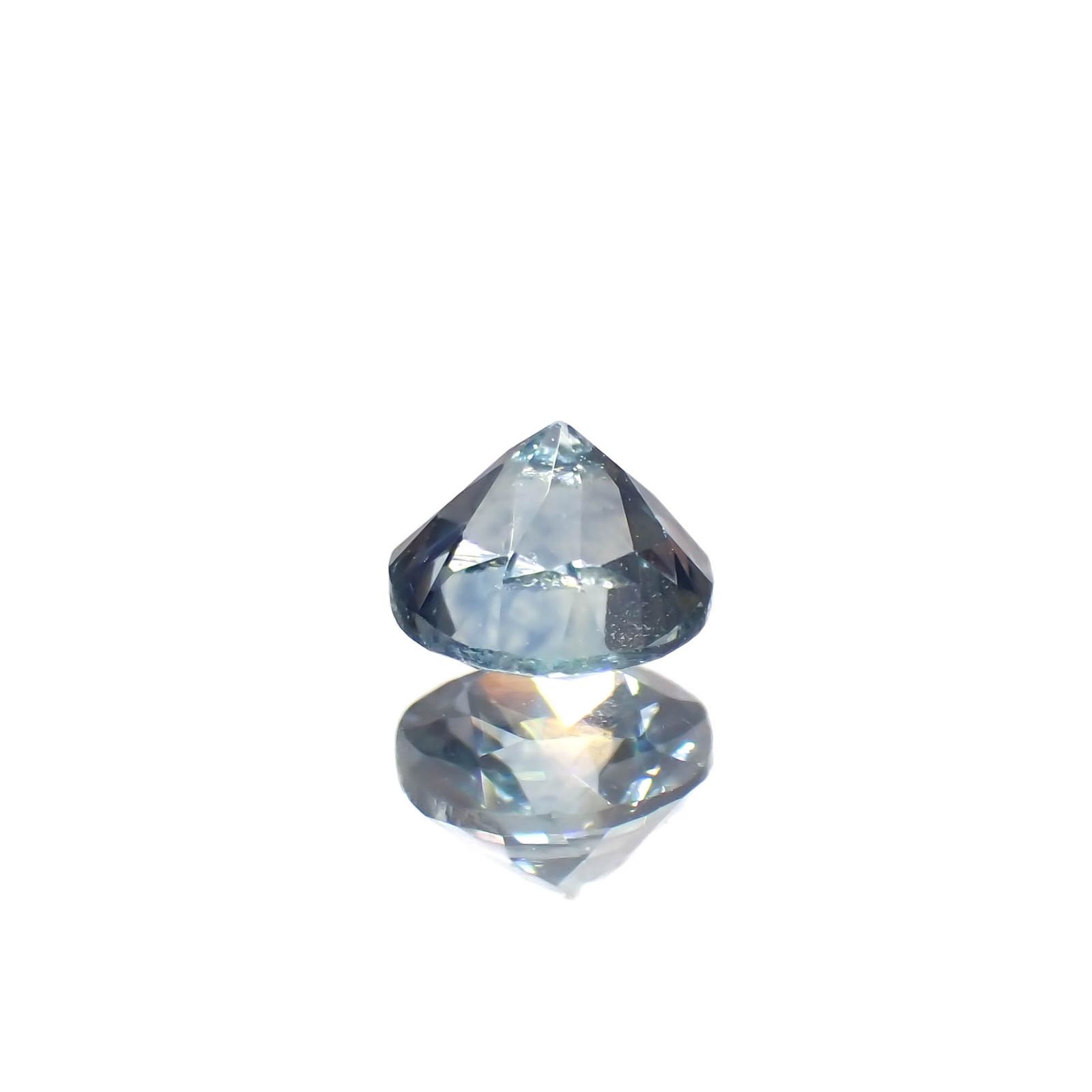モンタナサファイア アメリカ・モンタナ州産 0.35ct[230823029]3.9x3.9mm前後