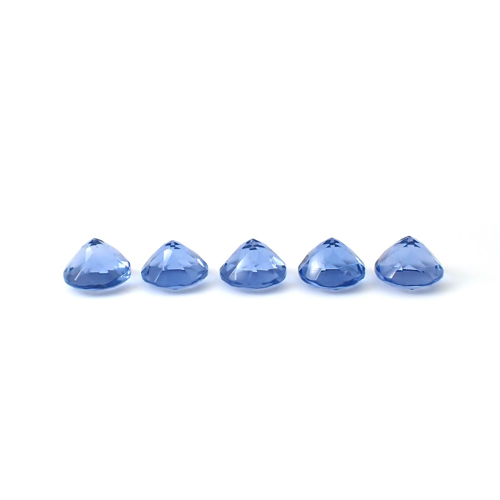 <ランダムセレクト1個販売> カラーチェンジフローライト ラウンドカット ブラジル産 1.00ct前後[210913382]6.1×6.1mm前後