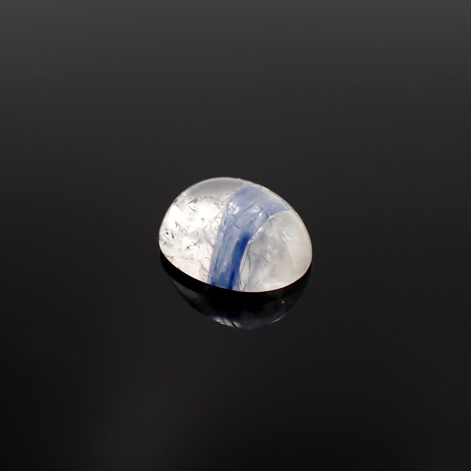カイヤナイトインクォーツ ブラジル産 11.54ct[230421622]16.4x13.2mm前後