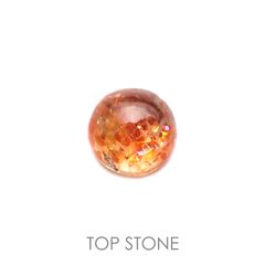 イリュージョンサンストーン タンザニア産 ルース 1.22ct[210812310]7×7mm前後
