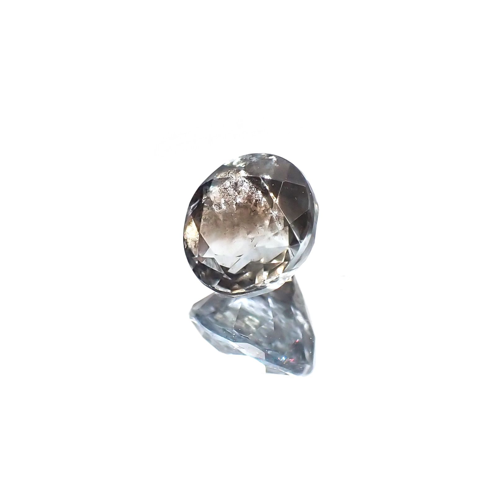 アベンチュリンアクアマリン(宝石名アクアマリン) ナイジェリア産 1.39ct 識別済[250712983]7×7mm前後