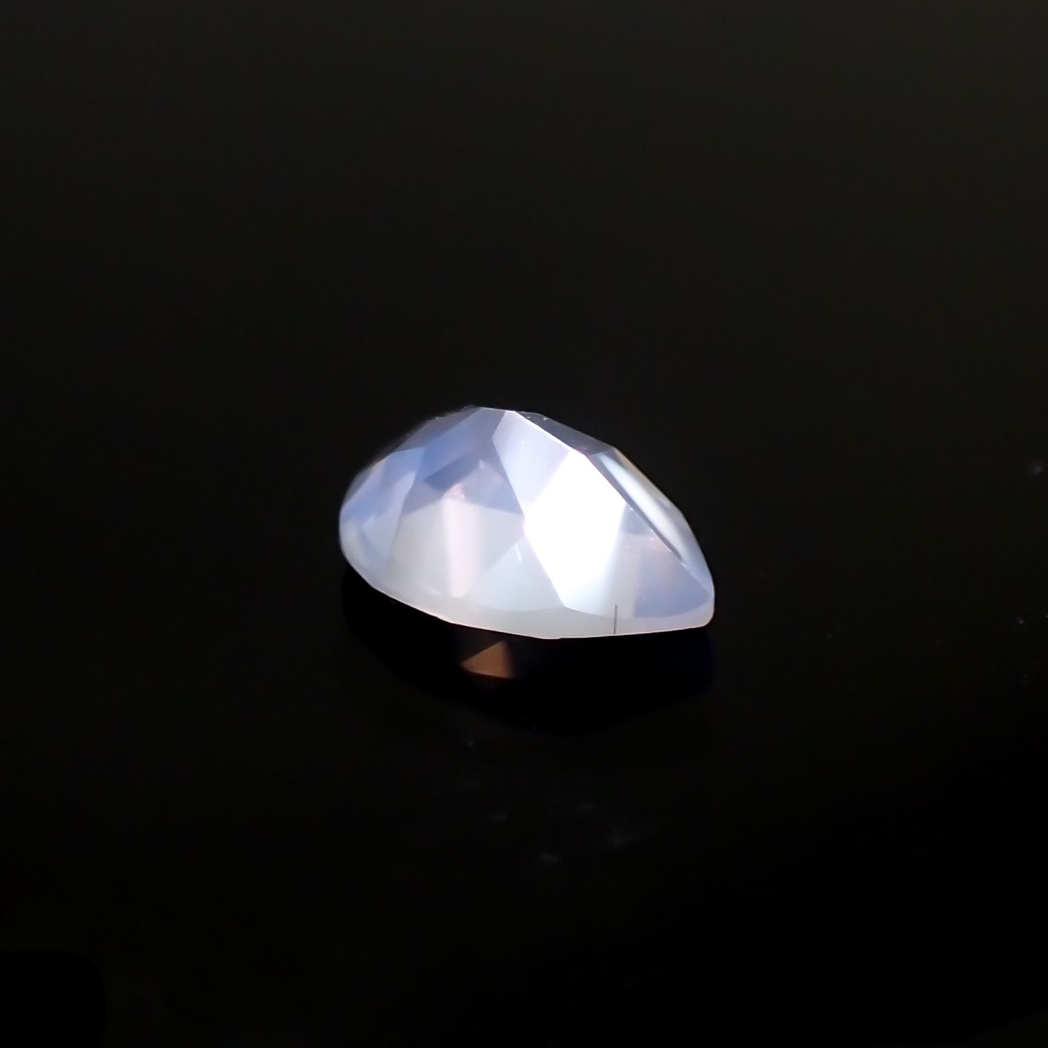 ムーンストーン(宝石名ムーンストーン)インド/スリランカ産 0.58ct 識別済[220515802]6.9x5mm前後