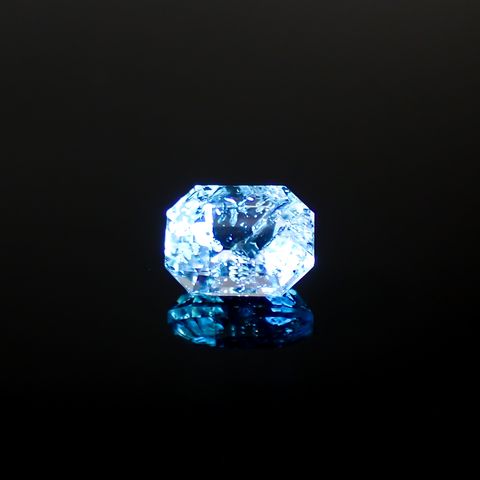 ◇カスタム・オクタゴンカット◇オイルインクォーツ パキスタン産 0.44ct [231224723]5.4x4.1mm前後