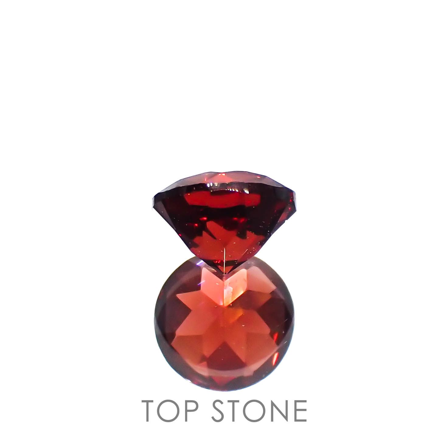 パイラルスパイトガーネット モザンビーク産 0.86ct[230119848]5.5x5.5mm前後