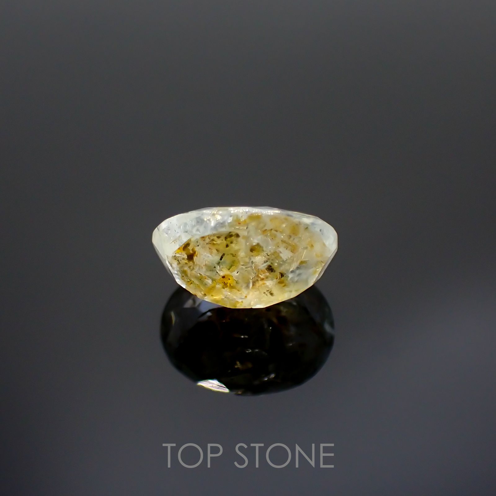 オーロラアクアマリン ブラジル産 2.30ct[220114397]9.9x7.5mm前後