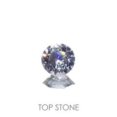 グレイッシュブルースピネル(宝石名スピネル)ビルマ/マダガスカル産 0.23ct 識別済[230119908]3.9x3.9mm前後