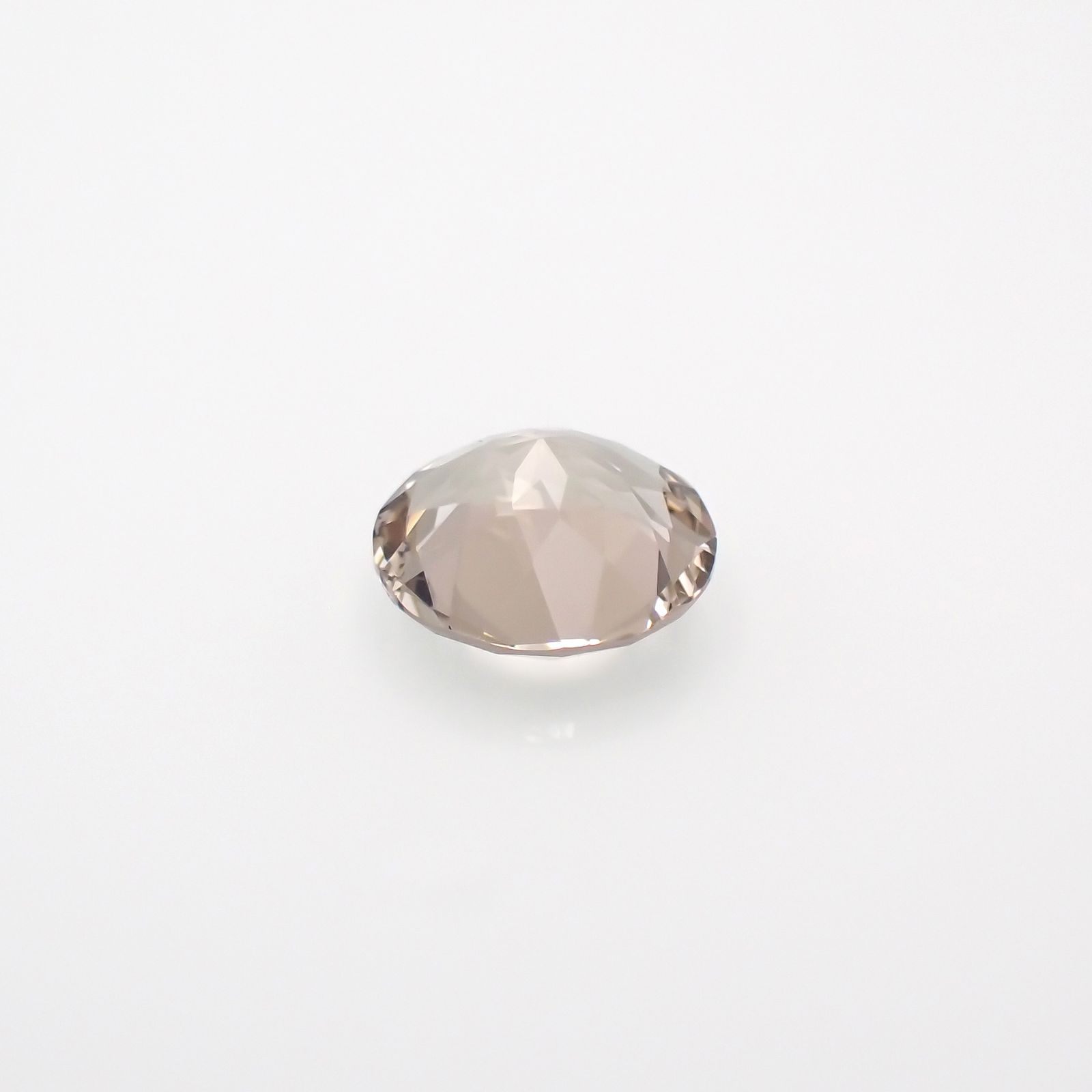 含バリウム・サニディン(宝石名サニディン)ドイツ産 1.66ct 識別済[231224972]8.4x8.4mm前後