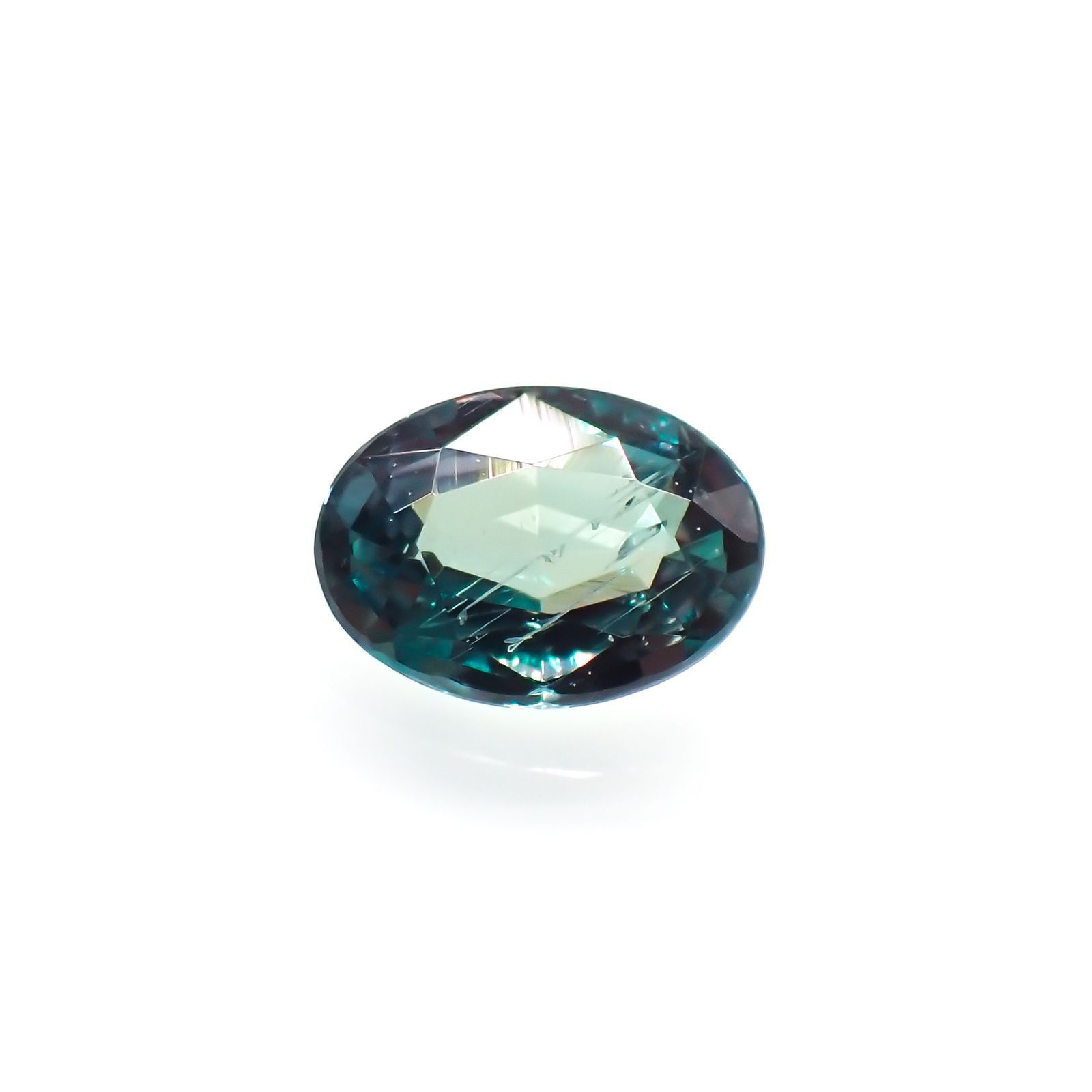アレキサンドライト(宝石名アレキサンドライト)ブラジル産/EmeraldMains社製 0.144ct ソ付(彩珠)[220113817]3.8x2.8mm前後