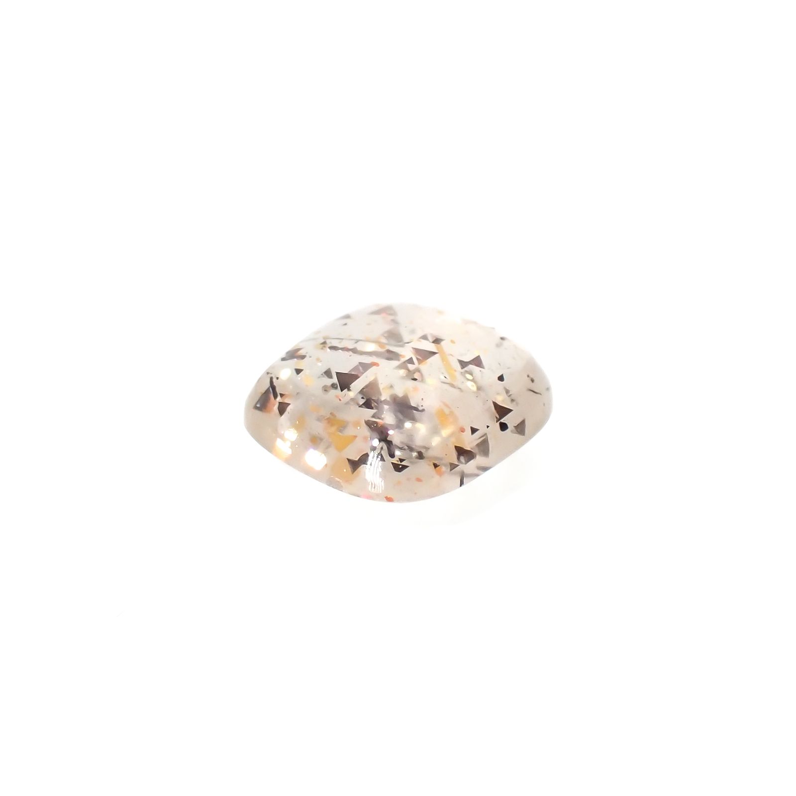 レインボーラティスサンストーン オーストラリア産 1.26ct[230722902]7.1x7mm前後