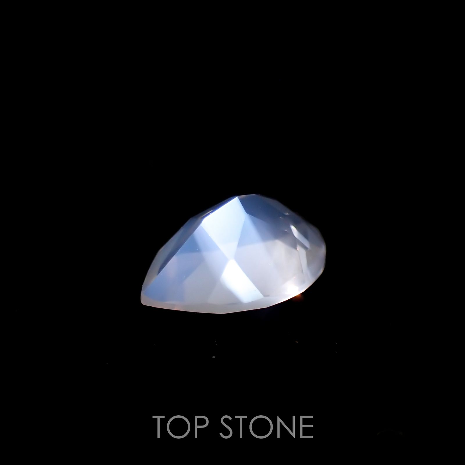 ムーンストーン(宝石名ムーンストーン)インド/スリランカ産 0.57ct 識別済[211113670]7x5mm前後