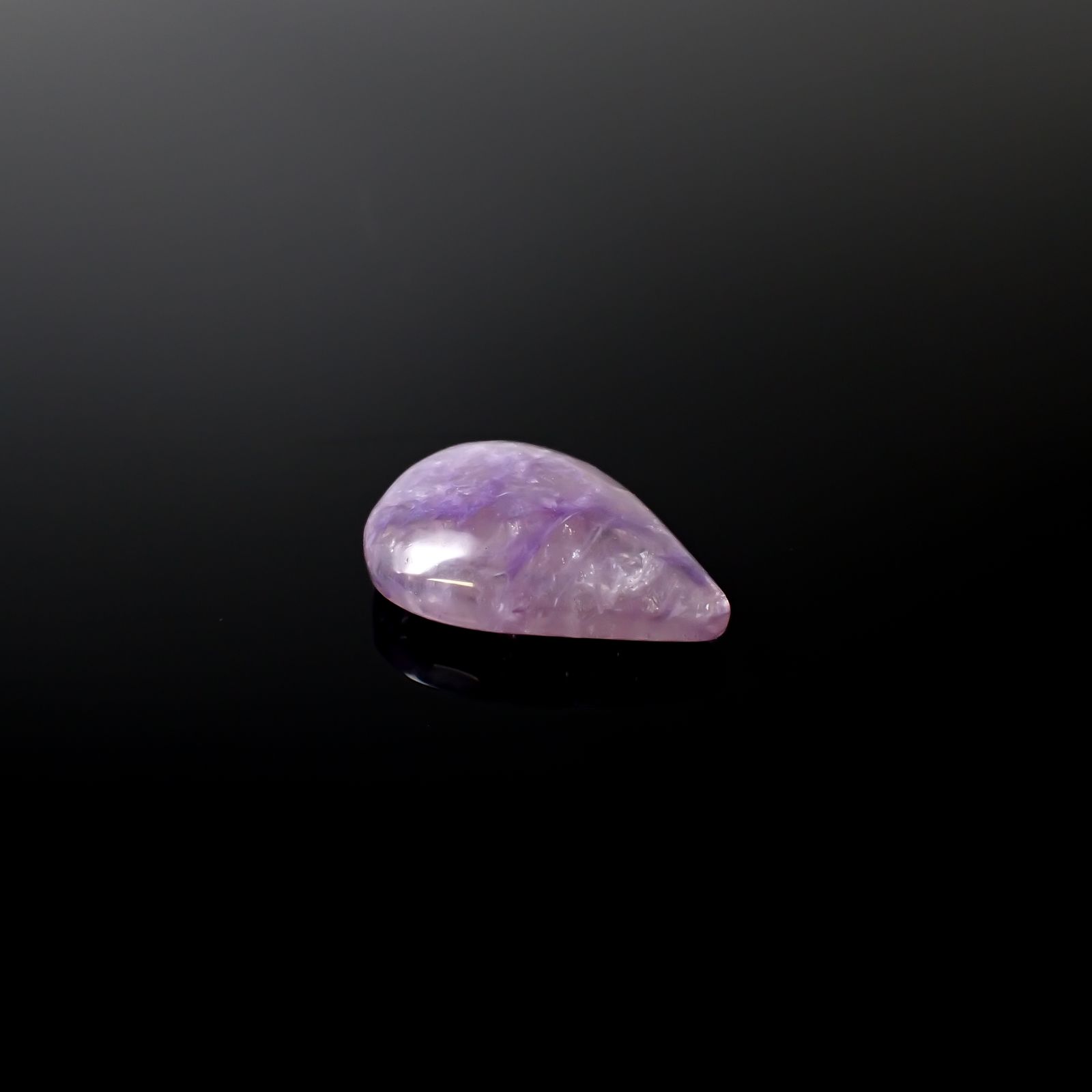 エンジェルシリカ(チャロアイトクォーツ) ロシア産 24.53ct [241029390]26.3x18.1mm前後