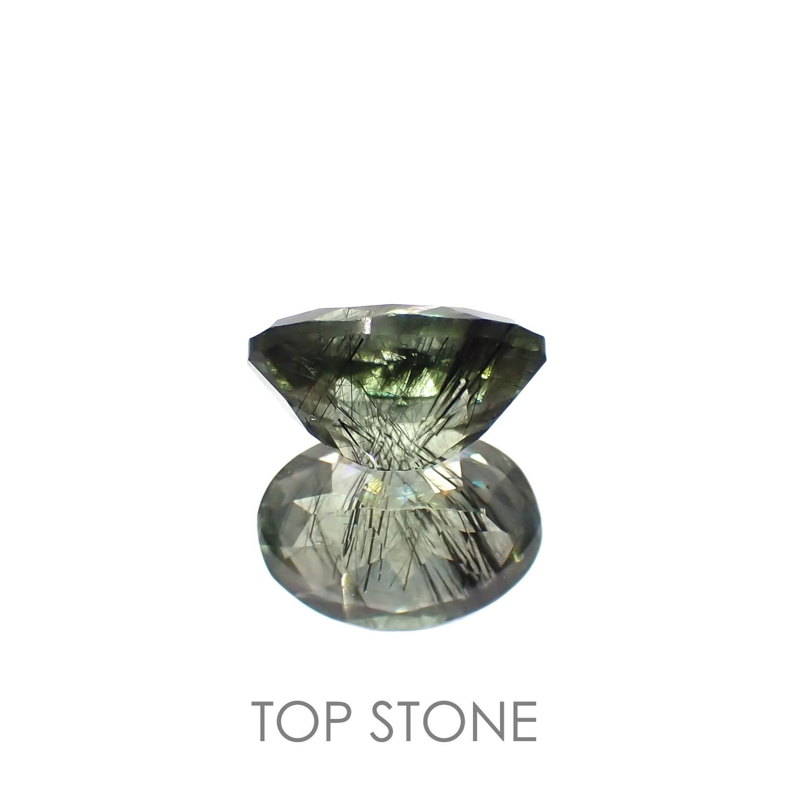 ルドウィジャイトインペリドット パキスタン産 1.83ct[221219513]8.8x6.4mm前後