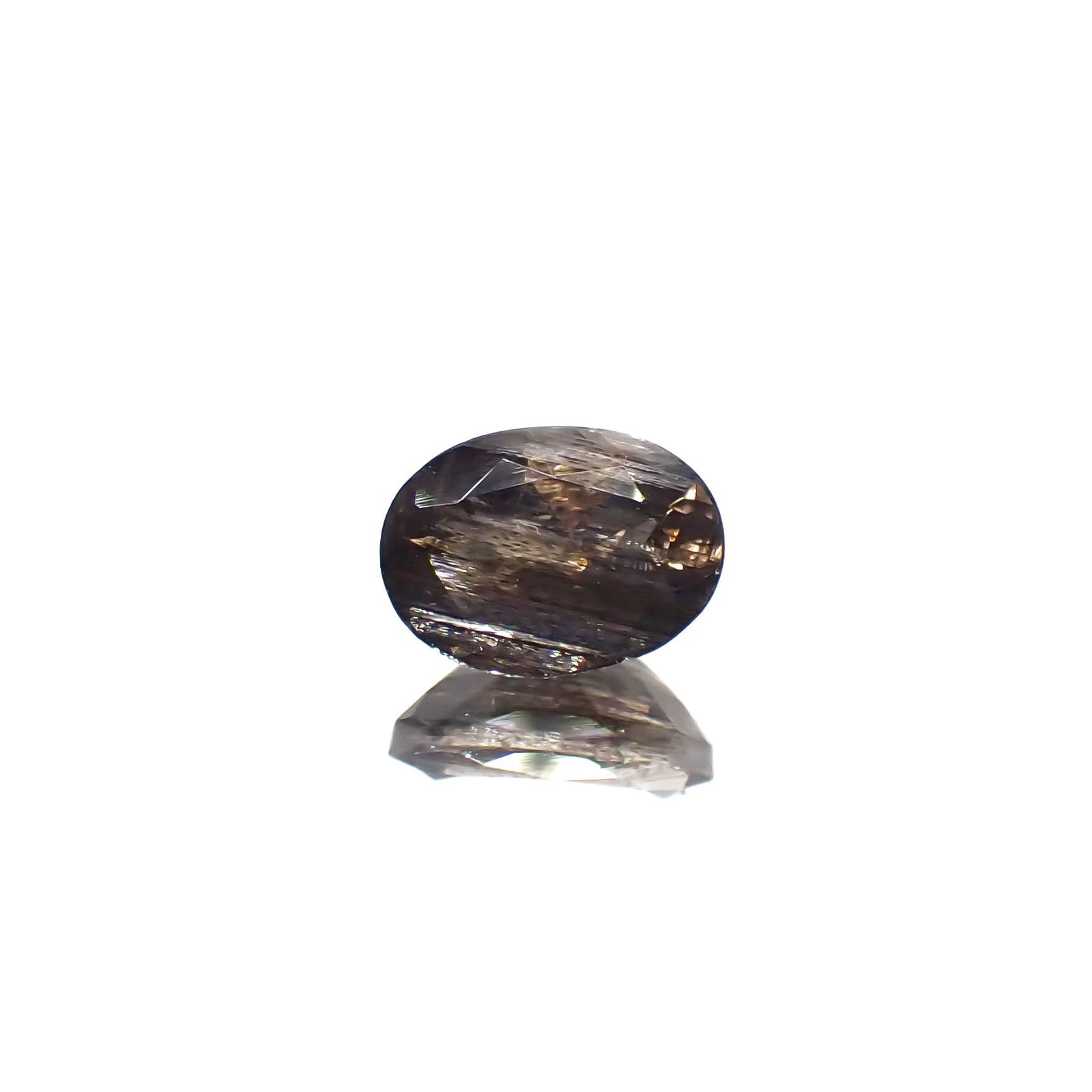 レインボースキャポライト ブラジル産 0.71ct[231225057]6.8x4.8mm前後
