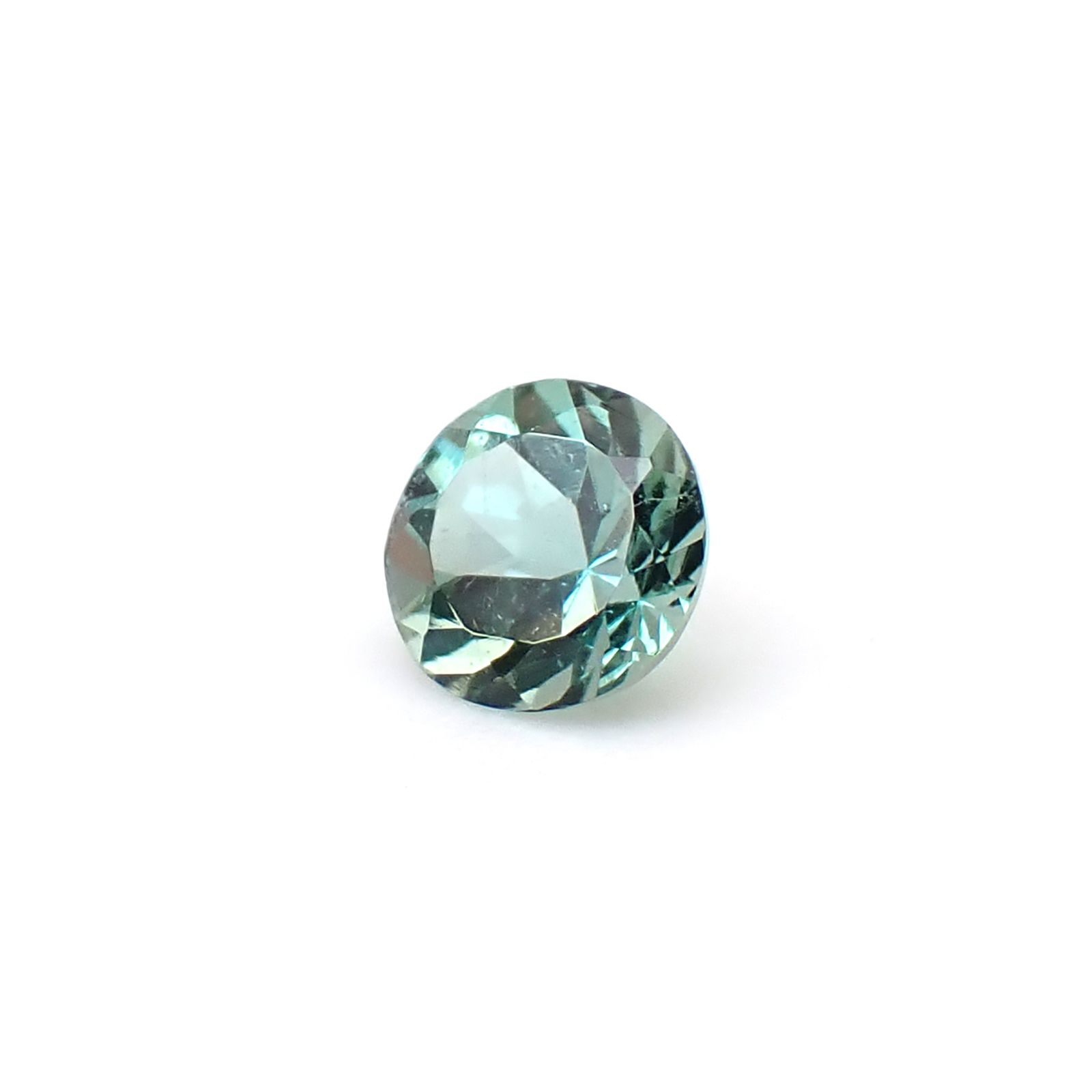 グリーンゾイサイト(宝石名グリーン・ゾイサイト)タンザニア産 識別済 0.16ct / 3.3x3.3mm前後 [260932853]