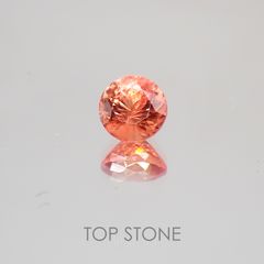 ロードクロサイト 南アフリカ産 ルース 0.82ct[21019409]5.5×5.5mm前後