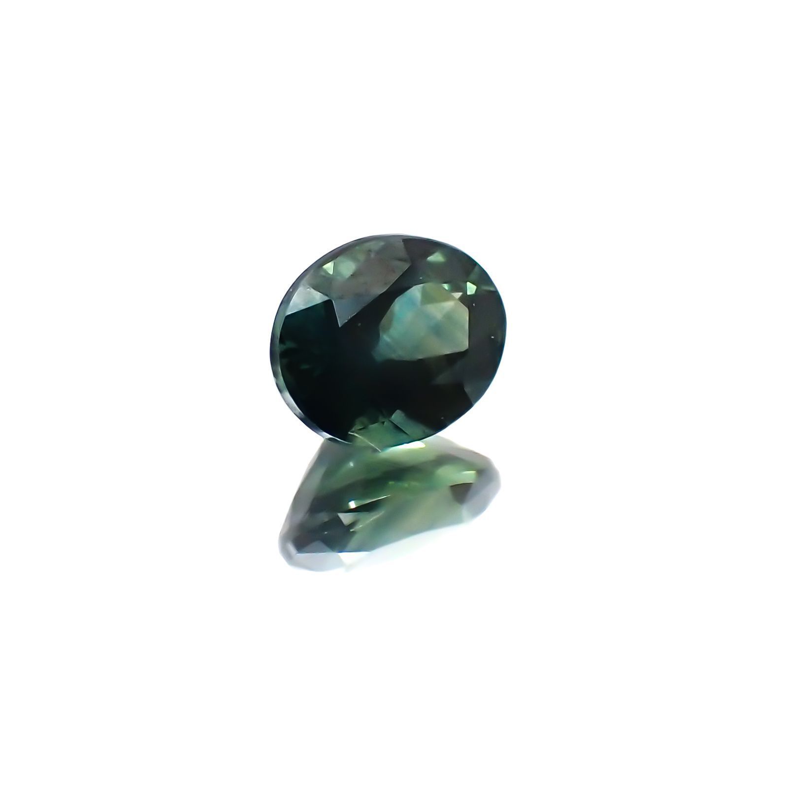 サファイア(宝石名サファイア)ケニア産 0.56ct 識別済[231124236]5.3x4.2mm前後