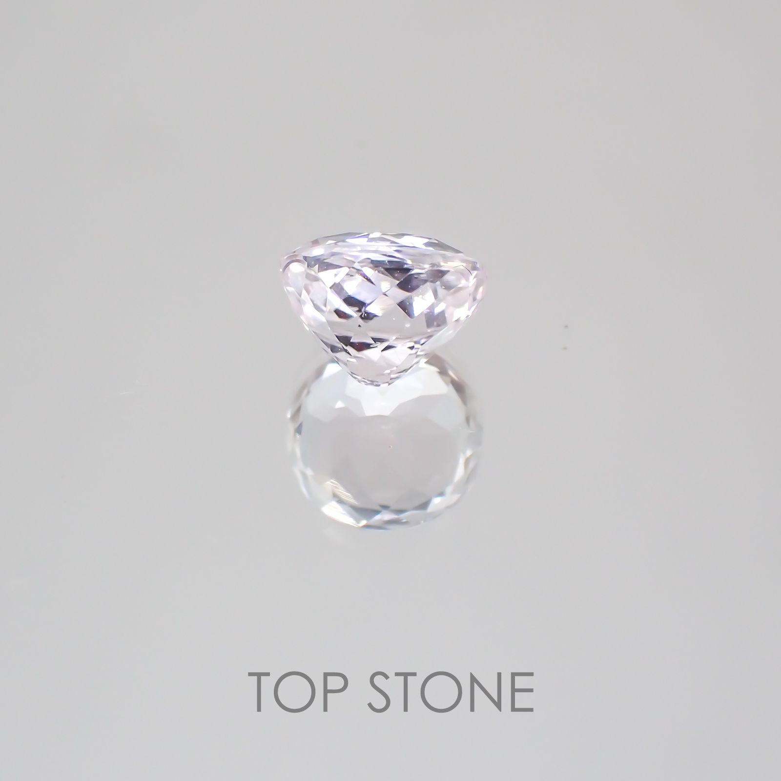 クンツァイト アフガニスタン産 ルース 1.69ct[21029732]7.3×7mm前後