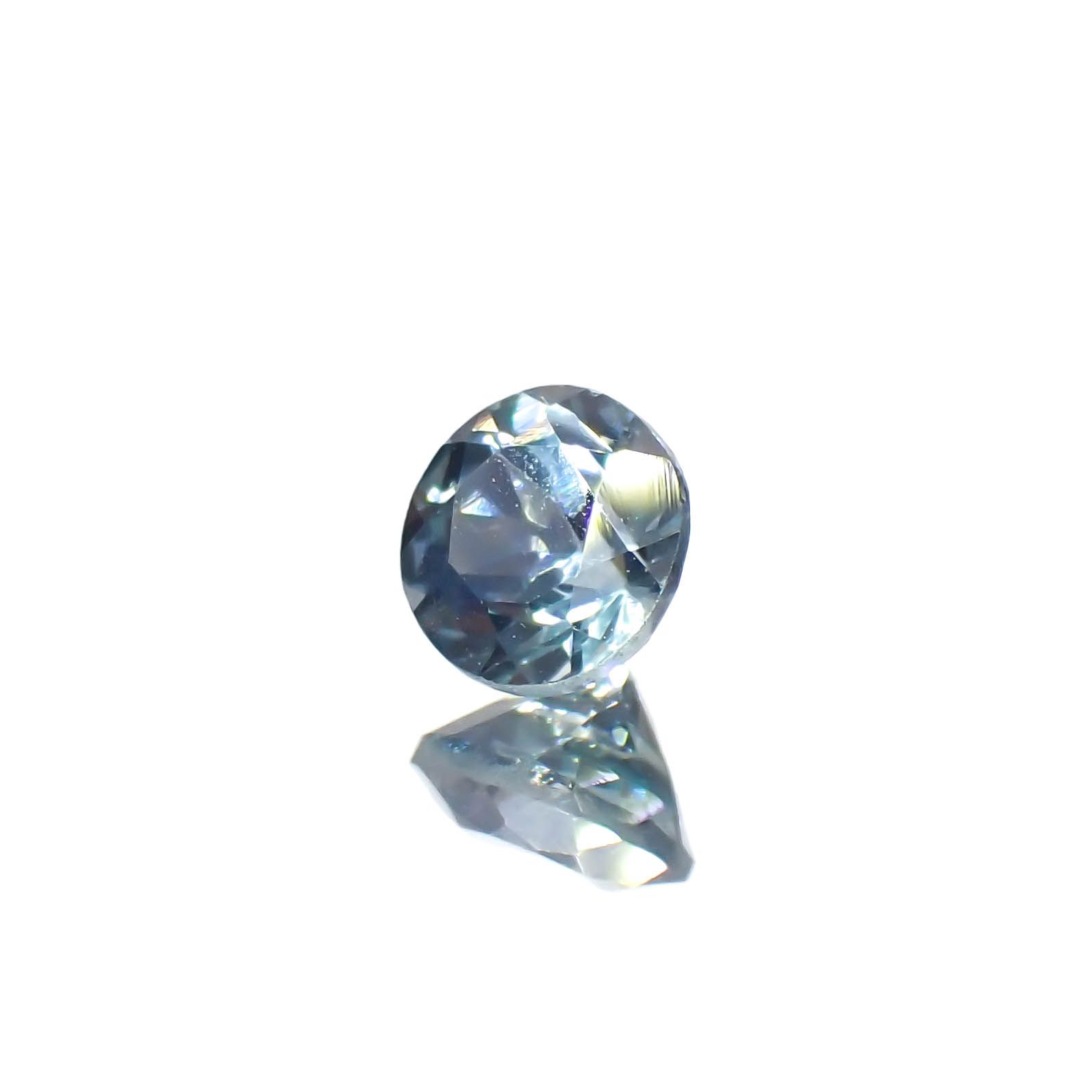 モンタナサファイア アメリカ・モンタナ州産 0.35ct[230823029]3.9x3.9mm前後