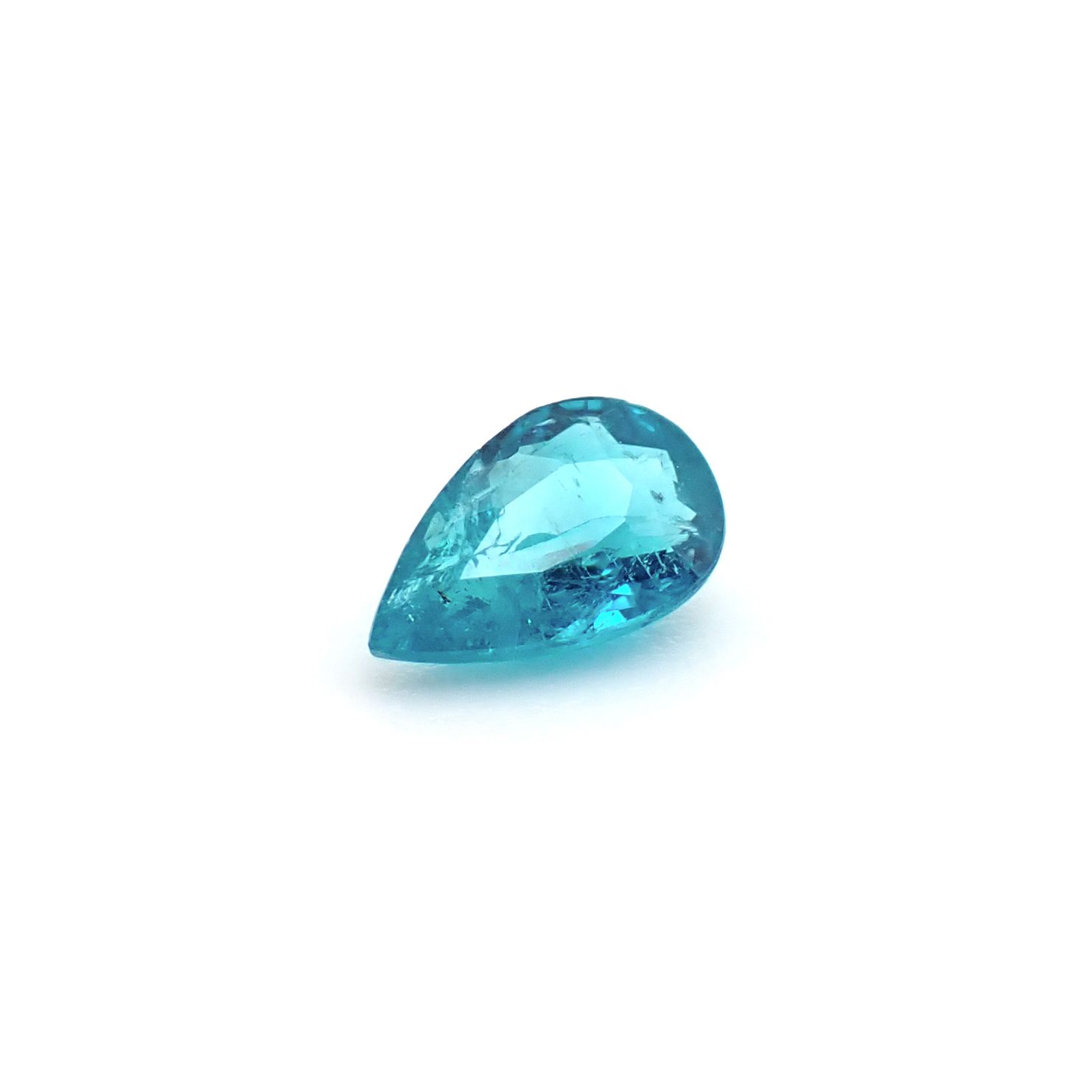 パライバトルマリン(宝石名トルマリン/別名パライバ・トルマリン)エチオピア産 GIA鑑付 0.29ct / 5.5x3.48mm前後 [260933193]