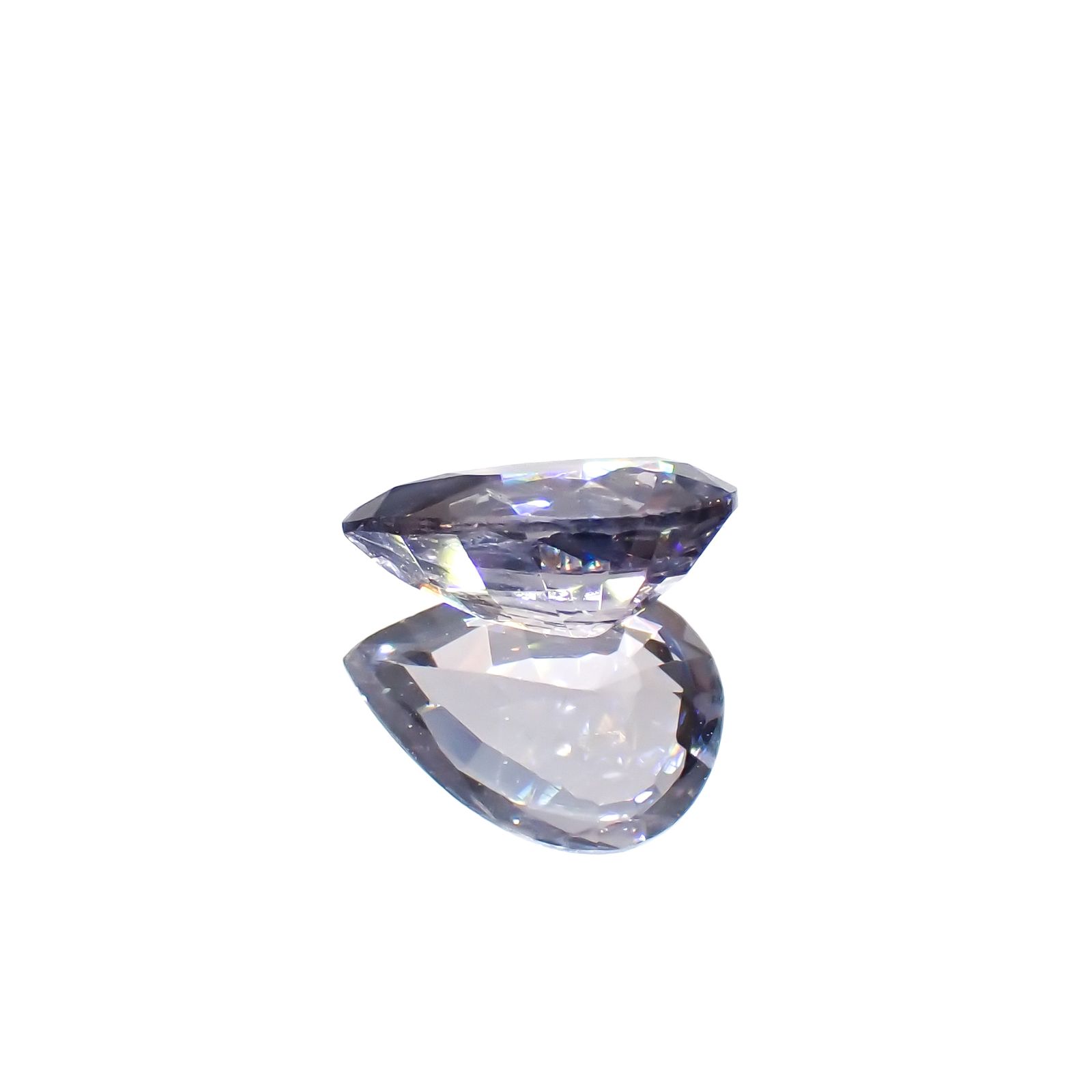 グレースピネル(宝石名スピネル)ビルマ/マダガスカル産 1.02ct 識別済[230421742]7.8x5.5mm前後