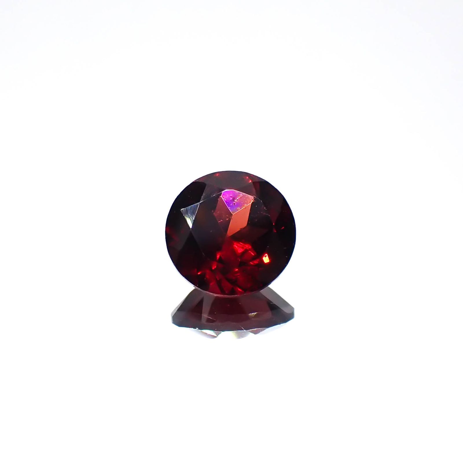 パイラルスパイトガーネット モザンビーク産 1.24ct[231225211]6.6x6.6mm前後
