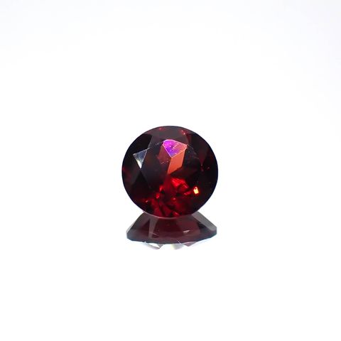 パイラルスパイトガーネット モザンビーク産 1.24ct[231225211]6.6x6.6mm前後