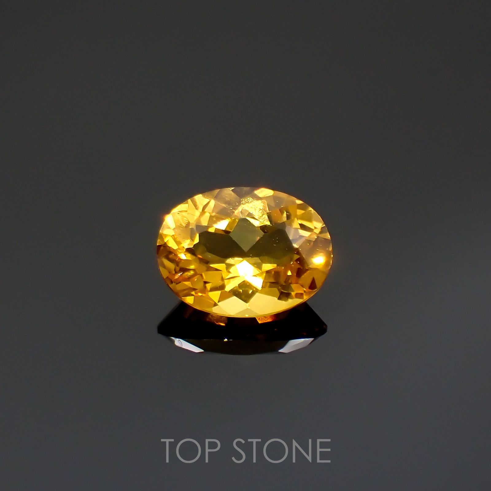 ゴールデンベリル(宝石名ゴールデン・ベリル)ブラジル産 1.11ct 識別済[220115418]8x6mm前後