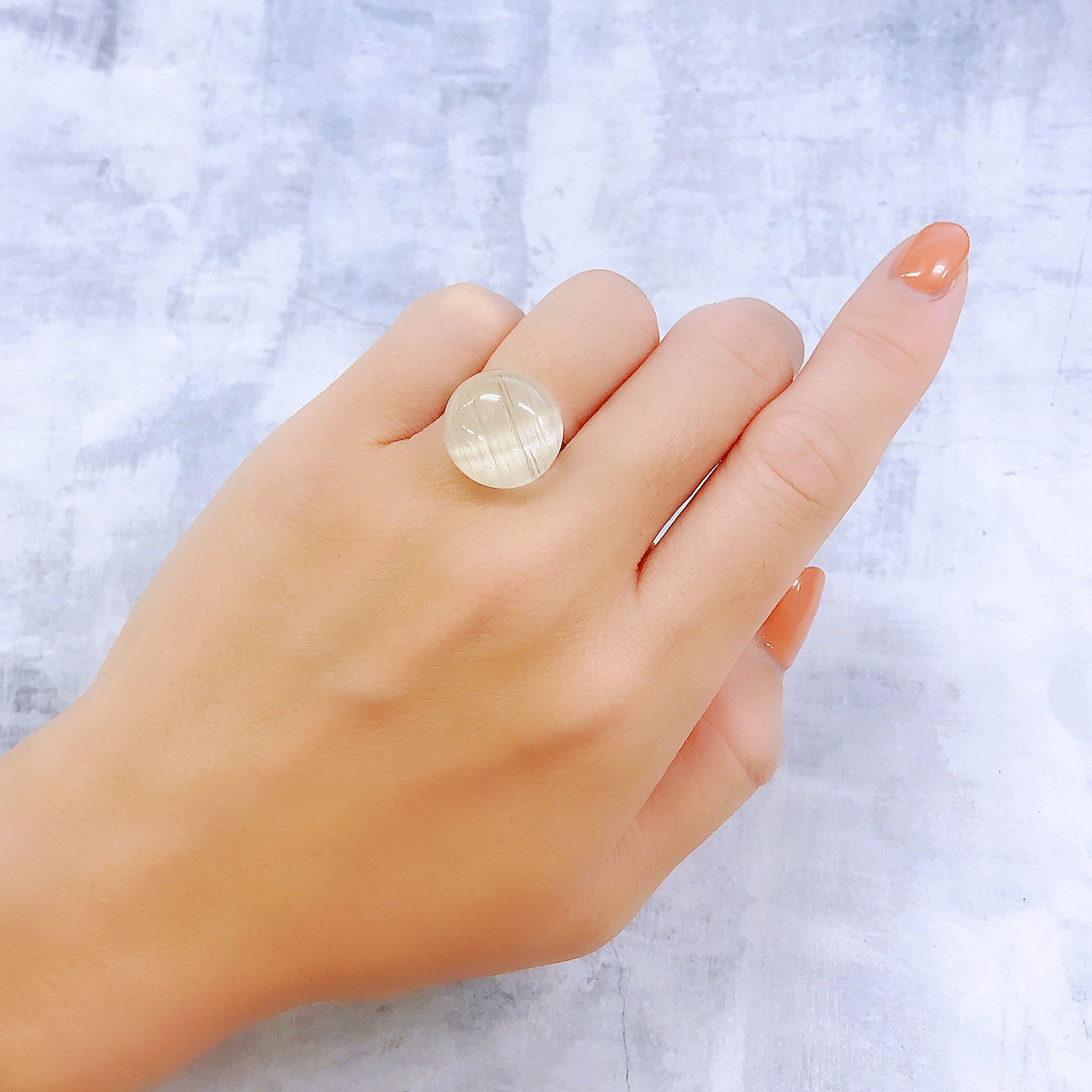 トパーズキャッツアイ ビルマ産 27.51ct[221018505]16x15.8mm前後