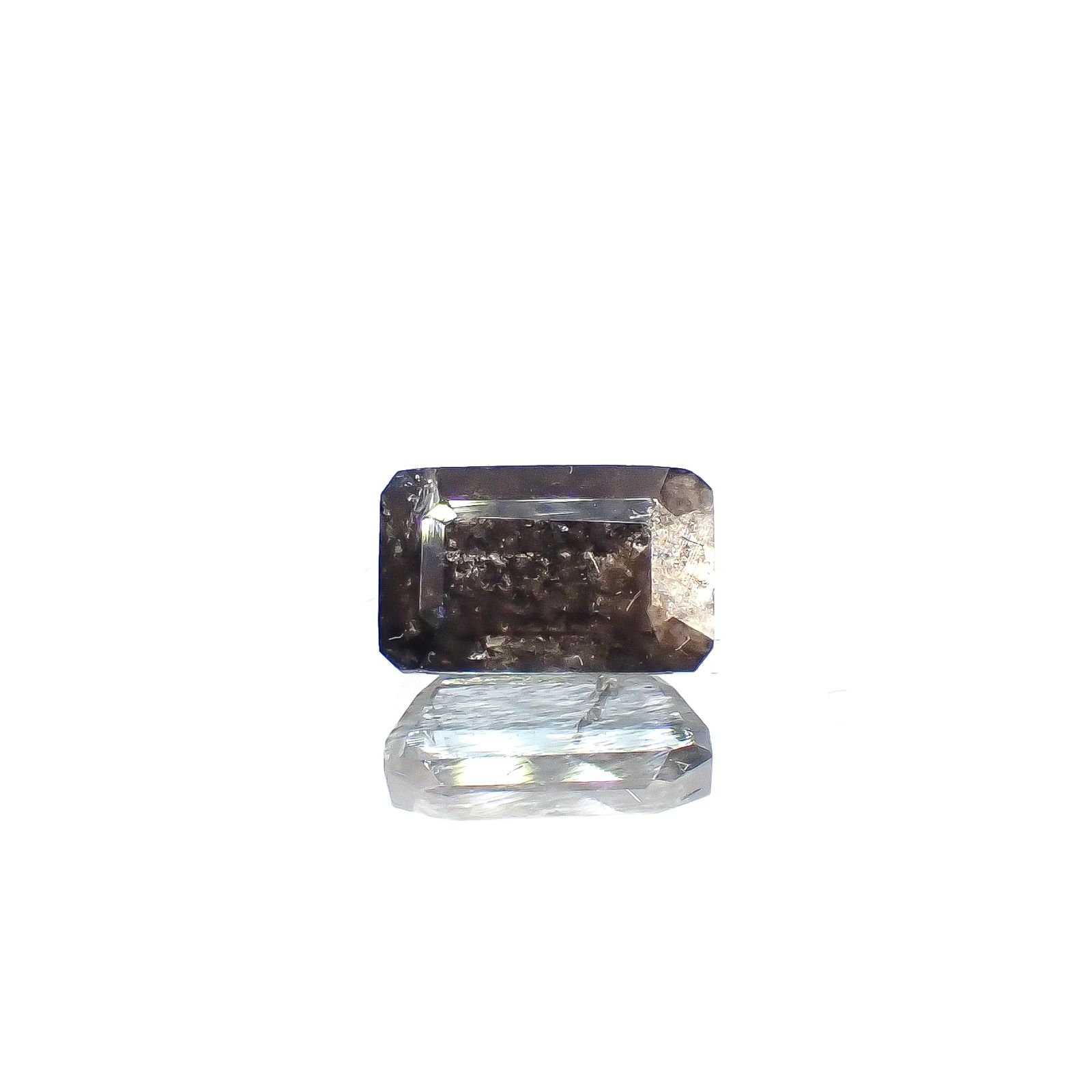 アベンチュリンアクアマリン ナイジェリア産 1.15ct[240226037]7.6x4.8mm前後
