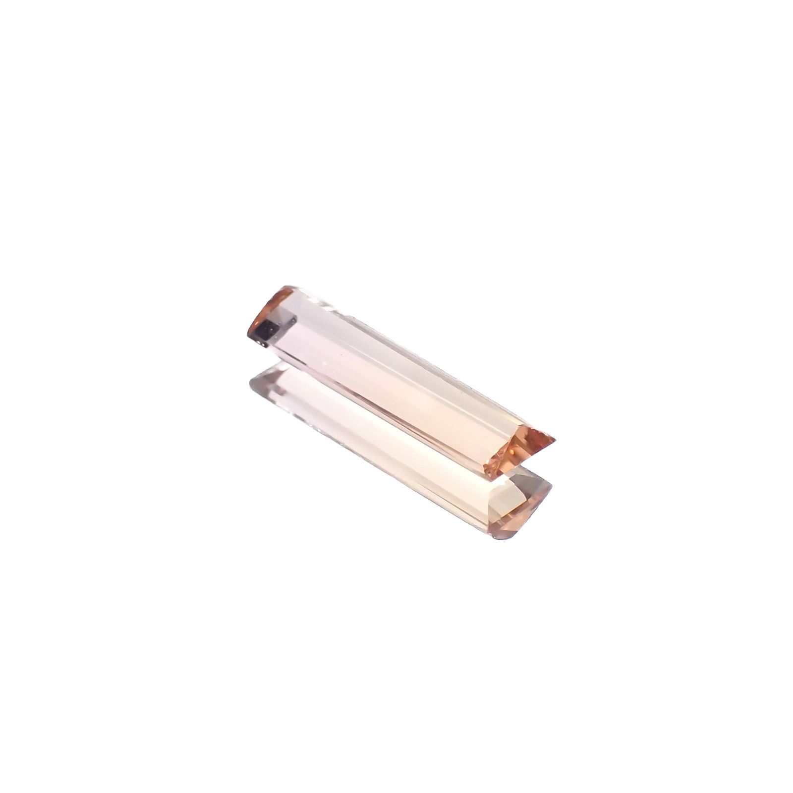 バイカラートパーズ ブラジル産 1.18ct / 12.8x3.6mm前後 [231023704]