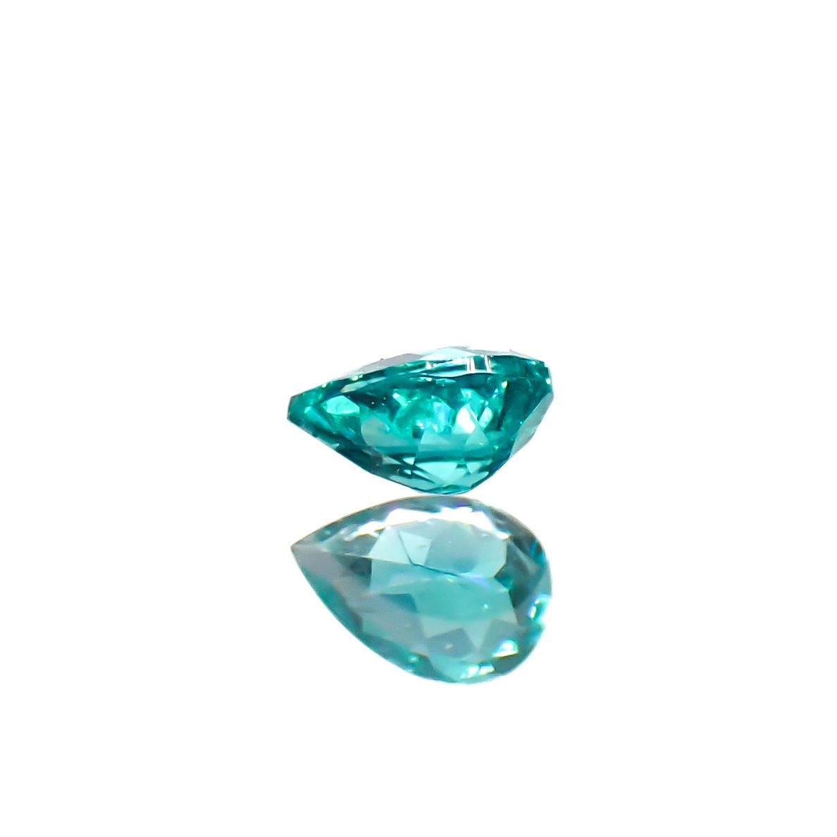 パライバトルマリン ブラジル・ムルング鉱山産 0.088ct[240928753]3.4x2.4mm前後
