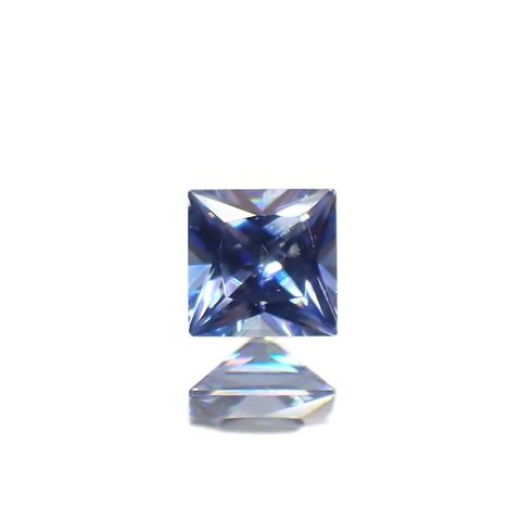 ◇プリンセスカット◇ベニトアイト アメリカ・カリフォルニア州産 0.071ct [221219602]2.3x2.3mm前後