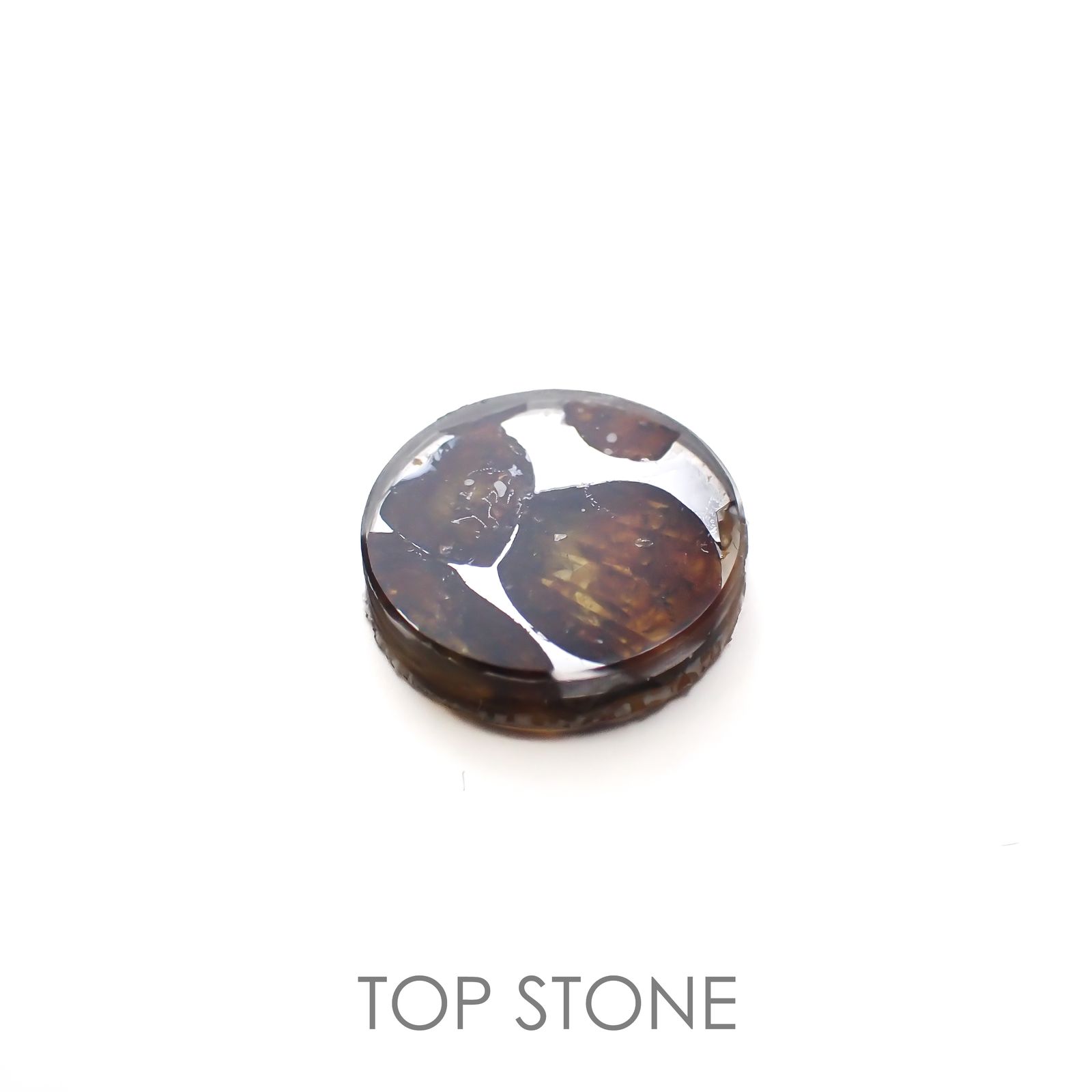 パラサイト隕石Sericho トリプレット 発見地：ケニア 4.28ct[220817527]12.2x12.1mm前後