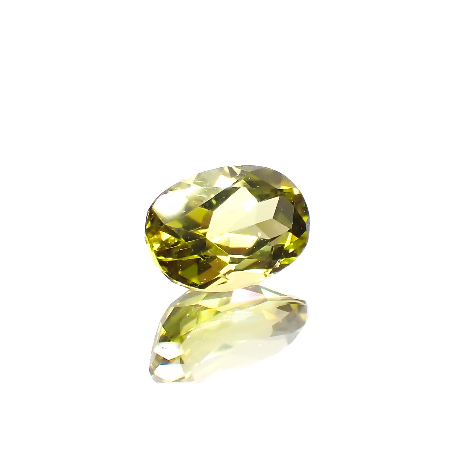 カナリートルマリン ザンビア・カナリー鉱山産 0.50ct[230823143]6x4mm前後
