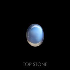 ブルームーンストーン(宝石名ペリステライト)インド産 1.24ct 識別済[220616354]8.1x6.2mm前後