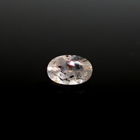 レインボーラティスサンストーン オーストラリア産 0.23ct [250229854]5.1x3.3mm前後