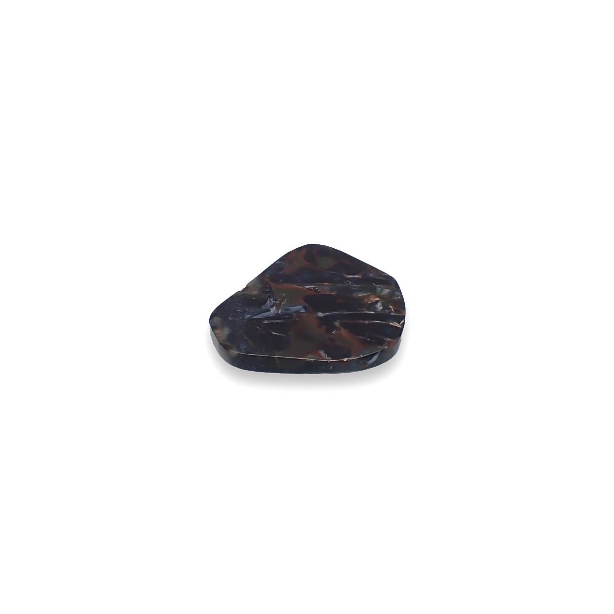 ◇フリーフォーム◇ピーターサイト 南アフリカ産 54.76ct [230722625]34.6x30.8mm前後