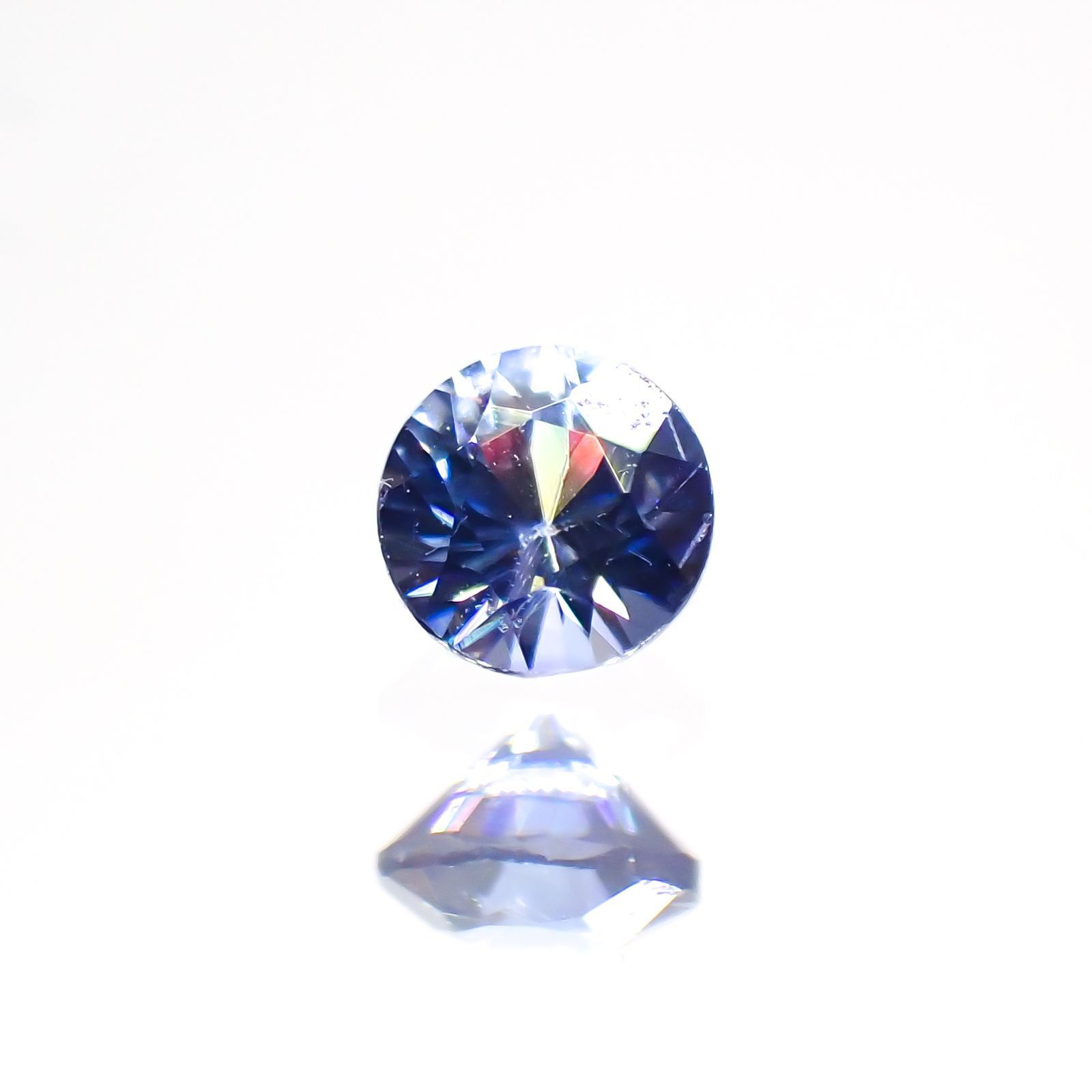 ベニトアイト(宝石名ベニトアイト)アメリカ・カリフォルニア州産 0.095ct 識別済[220114206]2.6x2.6mm前後