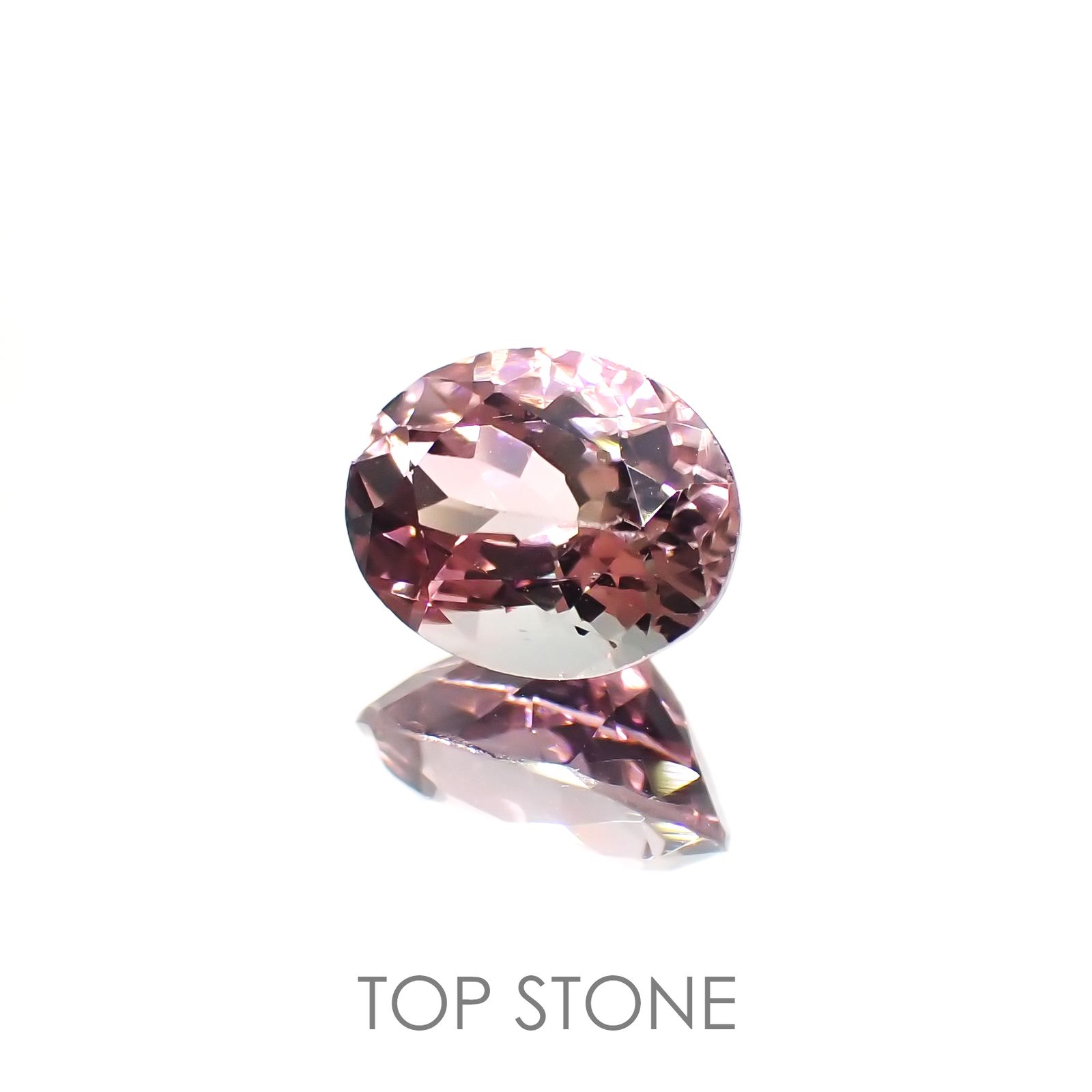 バイカラートルマリン(宝石名バイカラー・トルマリン) コンゴ民主共和国産 1.997ct ソ付(彩珠)[211013596]9×7.1mm前後