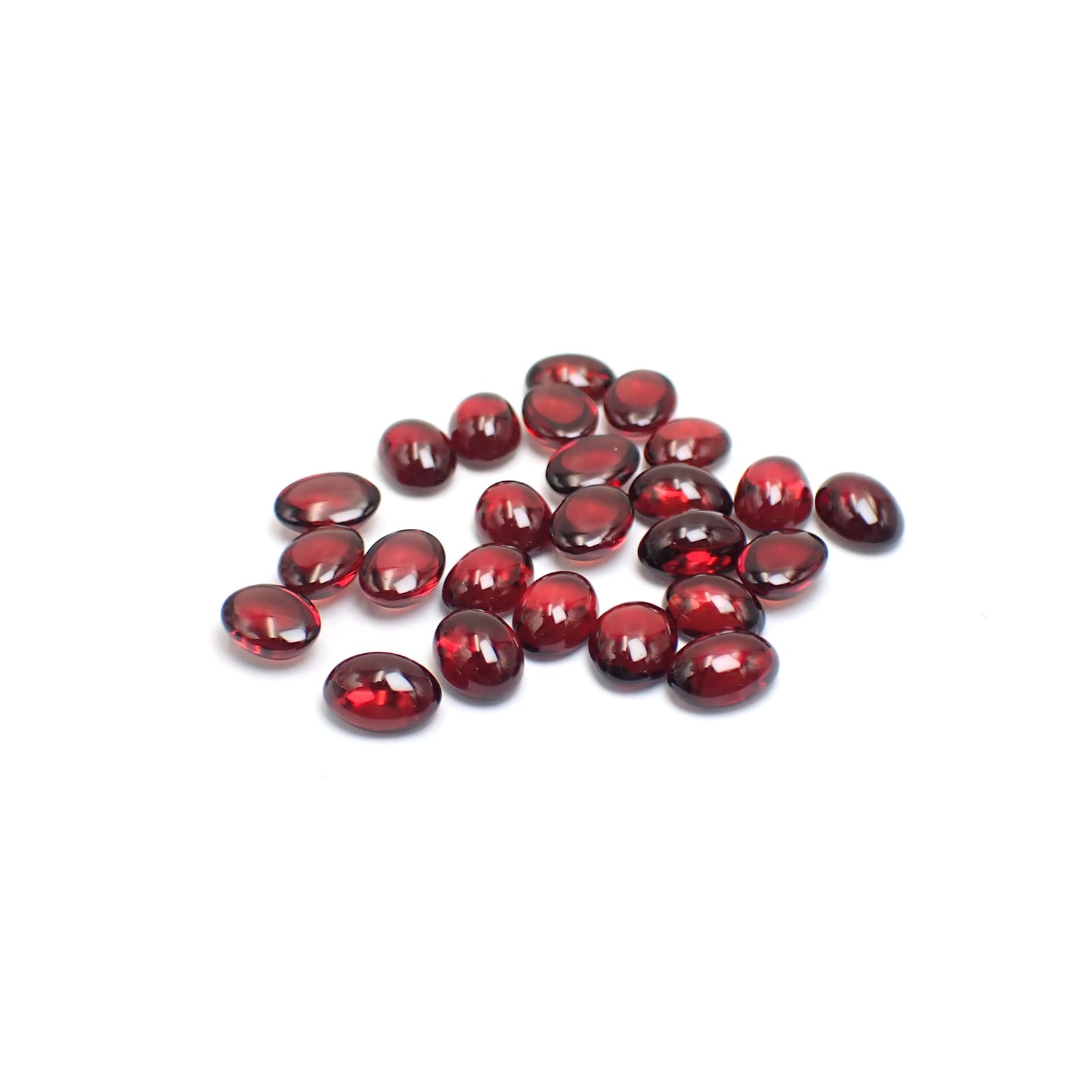 ◇ランダムセレクト◇パイロープアルマンディンガーネット モザンビーク産 約1.60ct / 8.1x6.1mm前後 [260532214]
