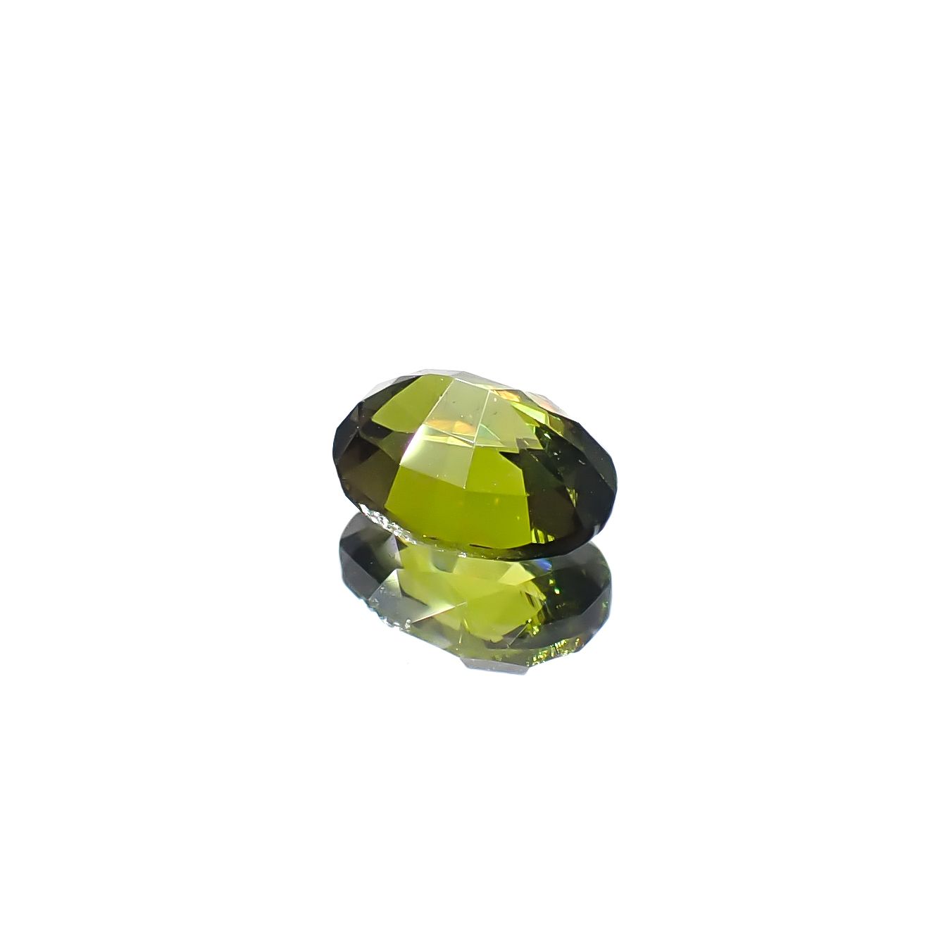 グリーンジルコン スリランカ/カンボジア産 1.03ct[240929087]6.7x5.1mm前後