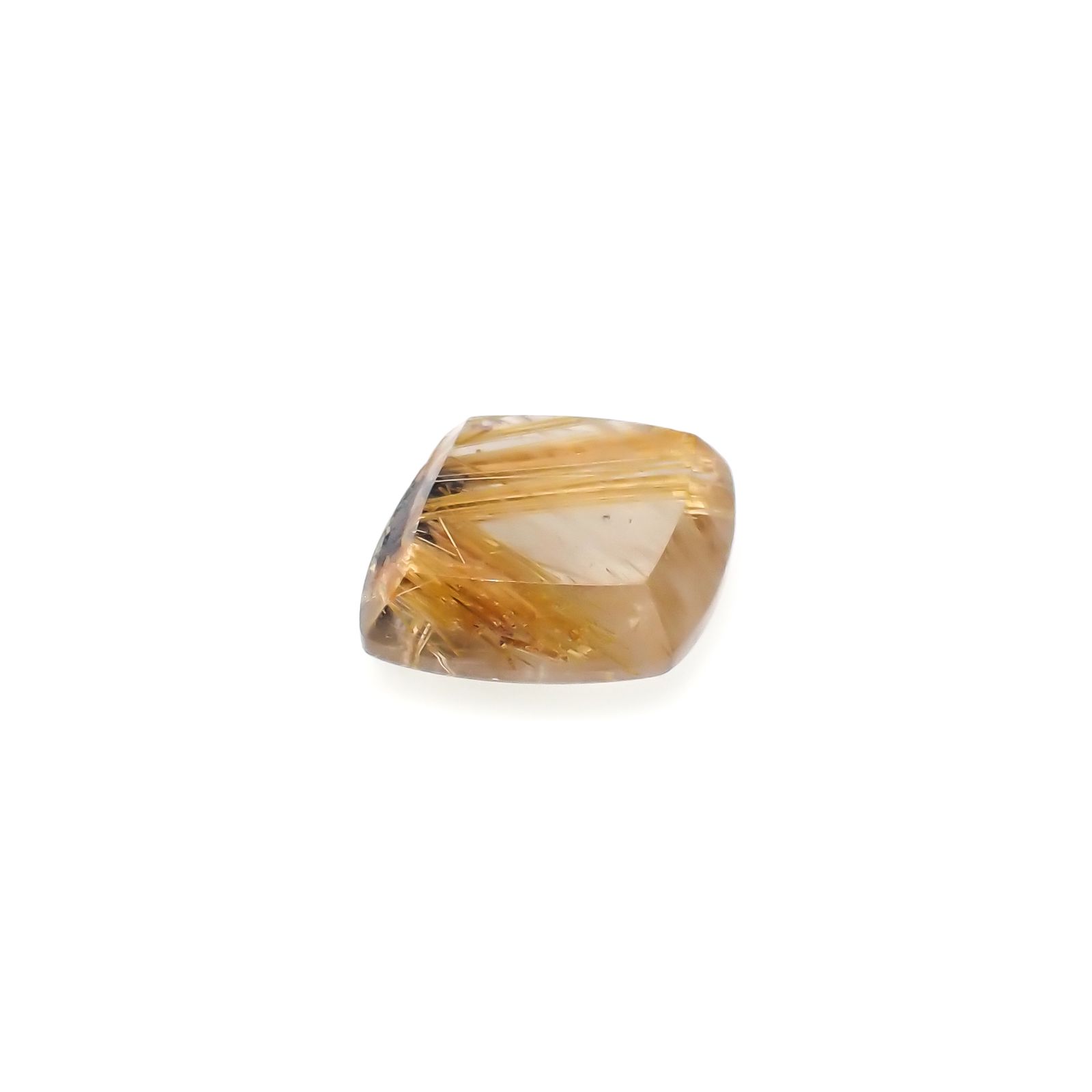 太陽ルチルクォーツ ブラジル産 8.60ct [231023678]17.4x15mm前後