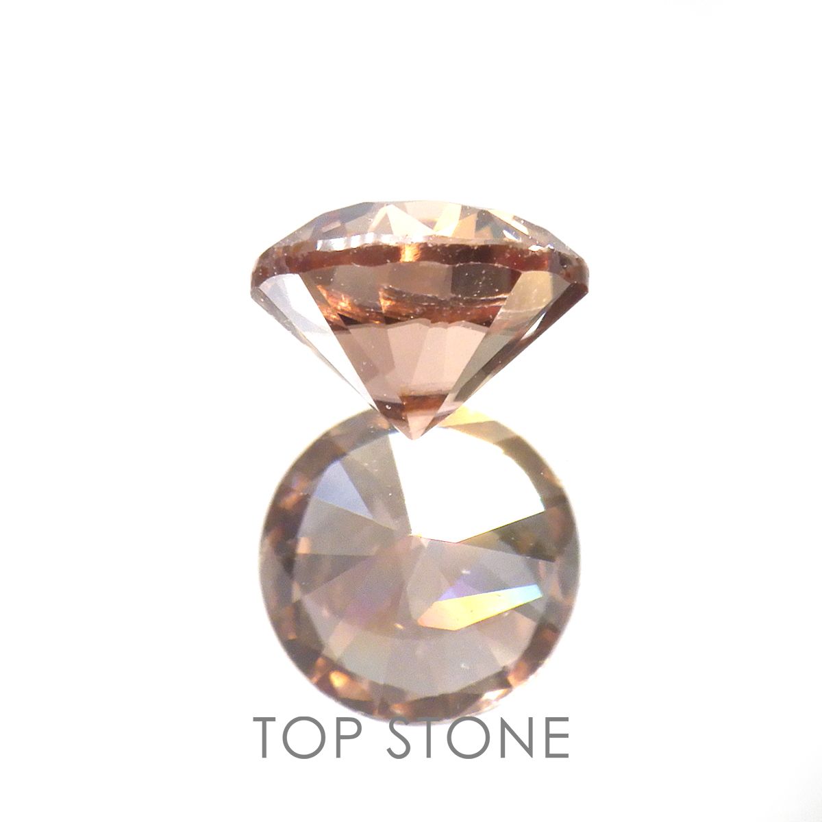 ライトピンクジルコン(宝石名ジルコン)スリランカ/カンボジア産 0.75ct 識別済[220716987]5.1x5mm前後