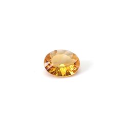 ◇コンケーブカット◇シトリン ブラジル産 2.14ct / 10.3x8.3mm前後 [251231393]