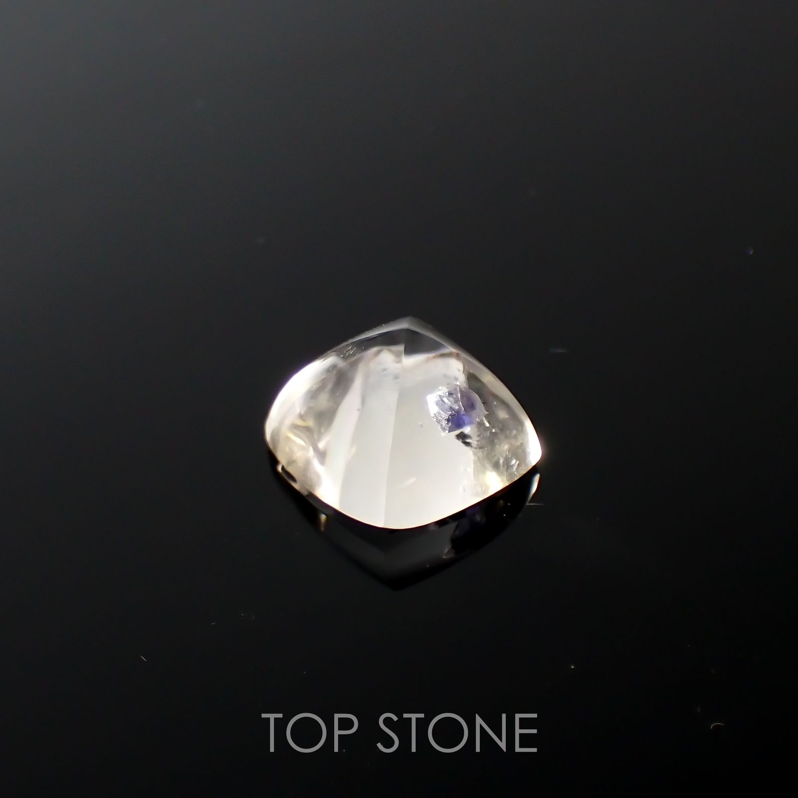 フローライトインクォーツ マダガスカル産 9.08ct[220114338]12.3x12.2mm前後