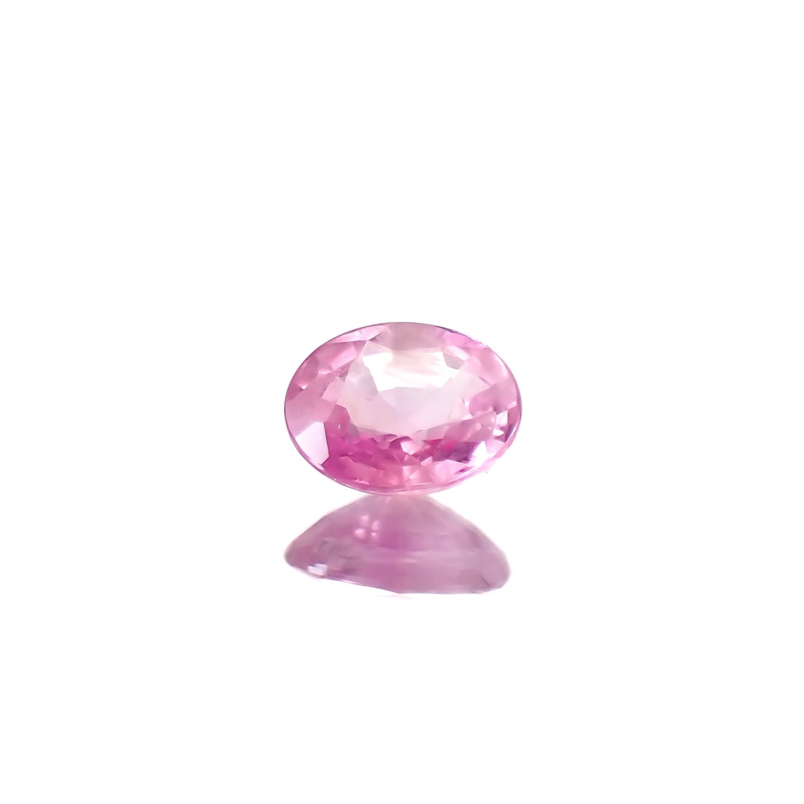 非加熱ピンクサファイア 0.2ct4.0x3.3mm pink Sapphire