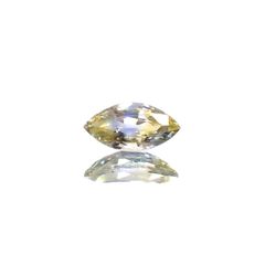 バイカラーサファイア(宝石名サファイア)スリランカ産 識別済 0.27ct / 5.7x2.9mm前後 [230823025]