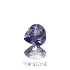アイオライトサンストーン インド/ブラジル産 1.05ct[220817289]6.9x6.8mm前後