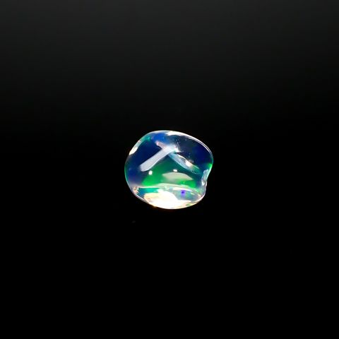 ウォーターオパール 原石 メキシコ産 1.54ct[240125313]7.7x7mm前後