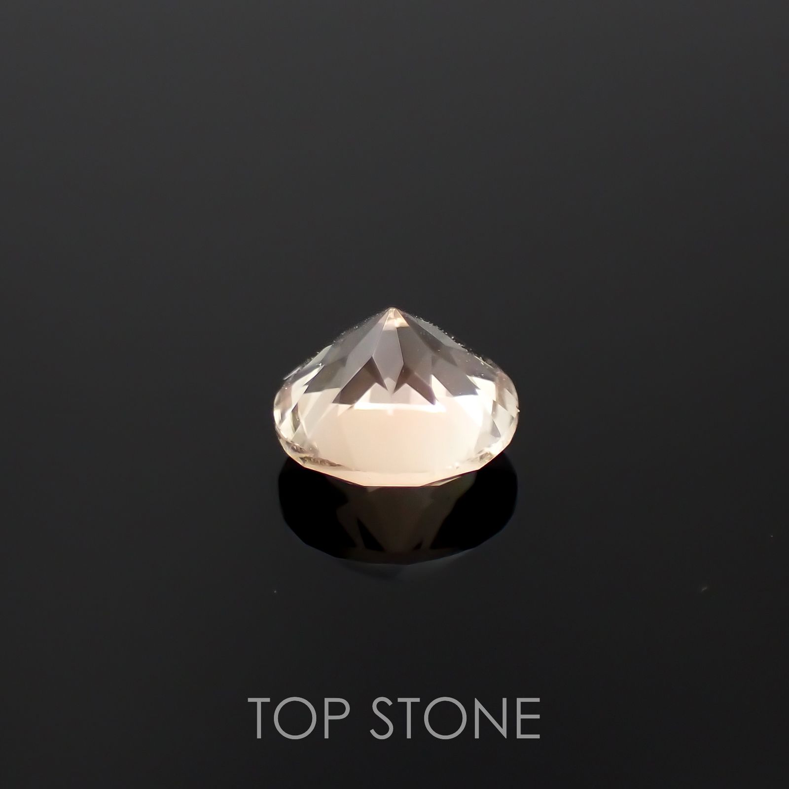 バイカラーオレゴンサンストーン アメリカ・オレゴン州産 0.79ct[230220677]6x6mm前後